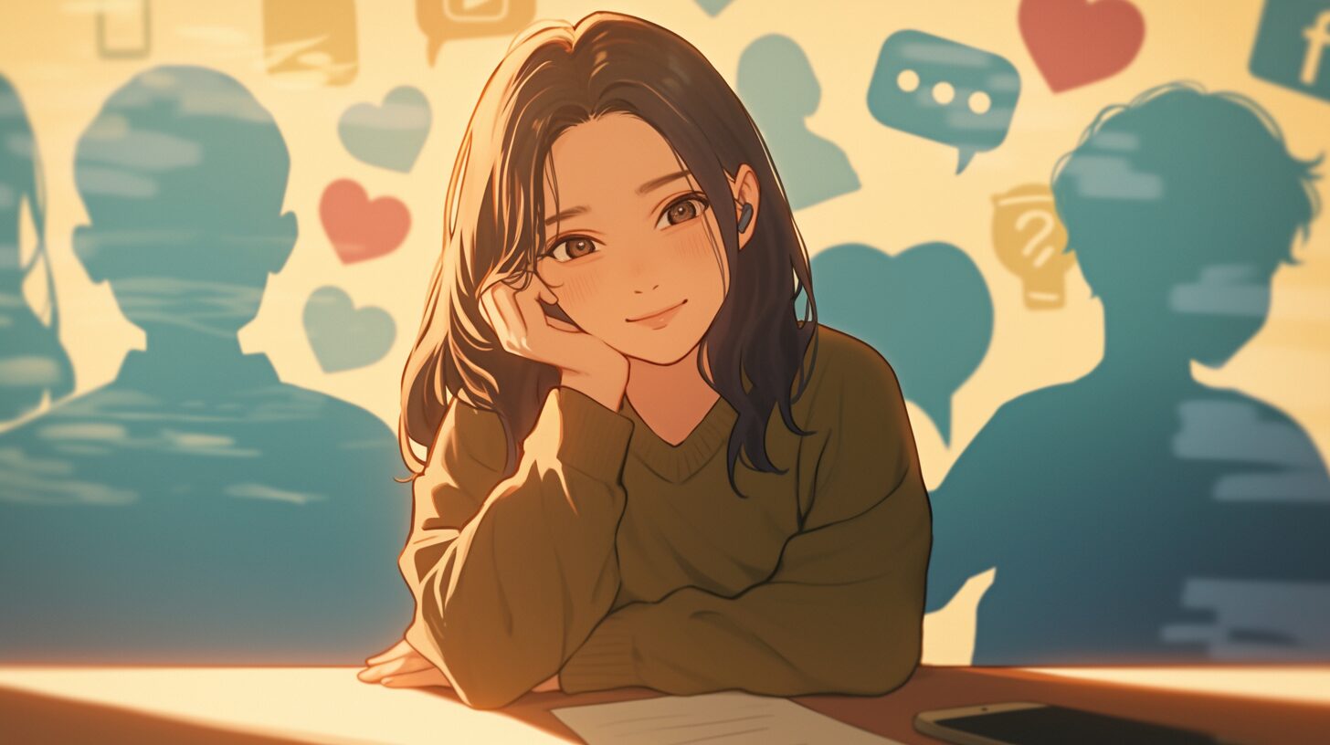 SNSで恋愛が不安になる理由｜他人と比べて苦しい気持ちを整える認知の整え方（チェック表付き）